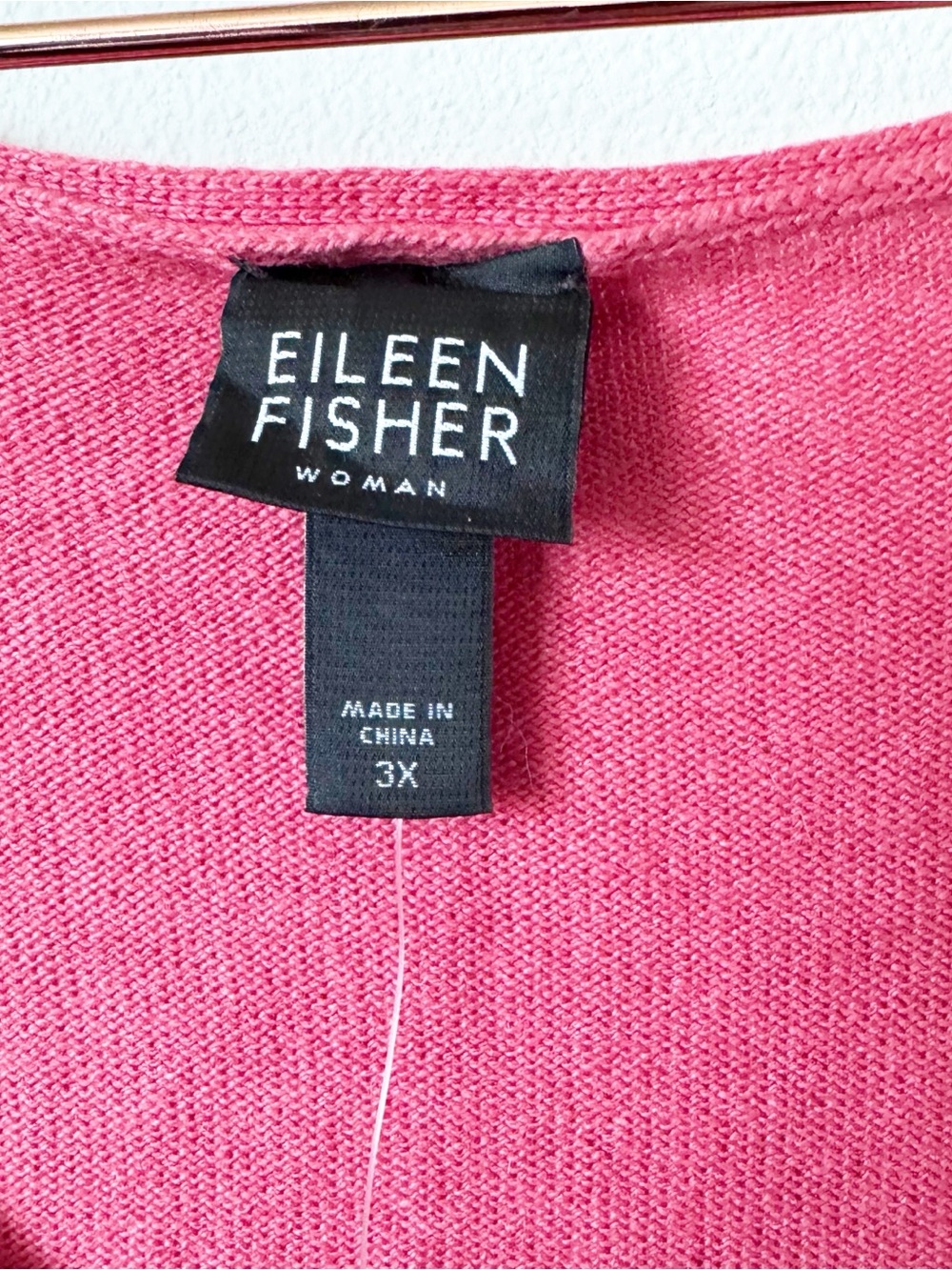 Eileen Fisher Mimos Pink V-Neck Silk and Linen Drawstring Tunic - Picture 4 of 11